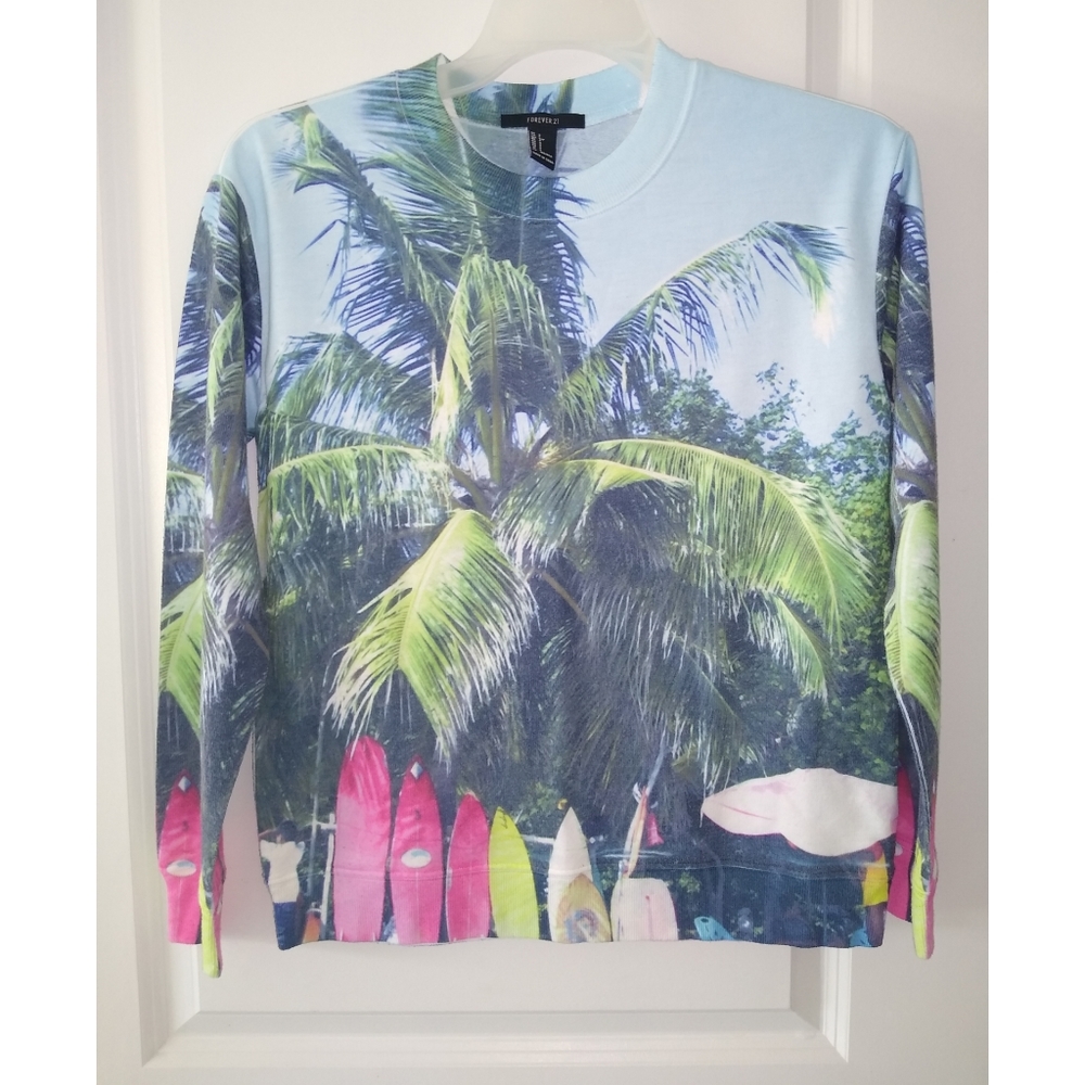 Forever 21| Palm Tree Sweatshirt
